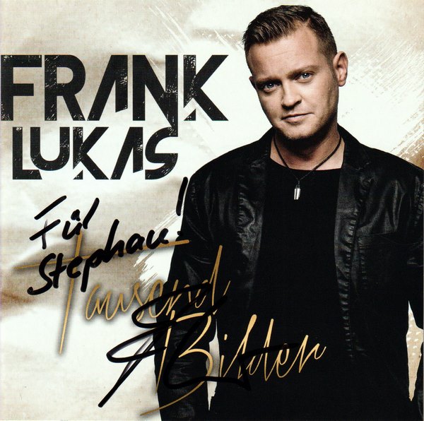 Frank Lukas - Album mit Widmung
