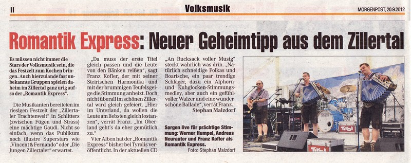 2012 09 20Bericht RomantikExpress