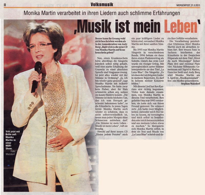 2013 03 21Bericht Monika Martin Musik
