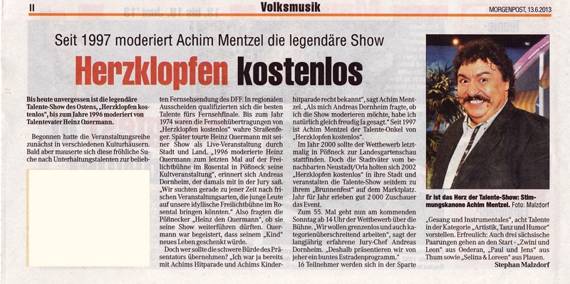 2013 06 13Bericht Vorschau Herzklopfen