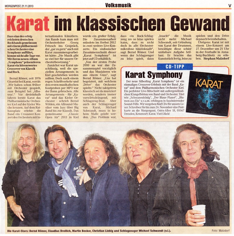 2013 11 21Bericht Karat Symphony