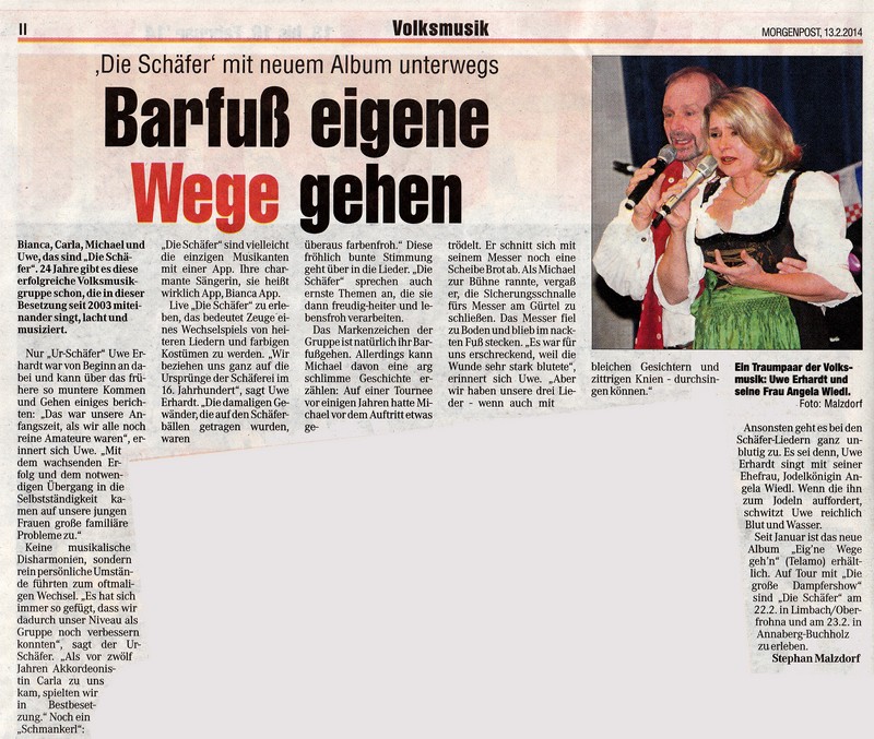 2014 02 13 Die Schäfer und Angela