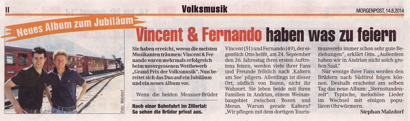 2014 08 14 Bericht Vincent und Fernando