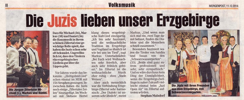 2014 12 11 Bericht JUZIs lieben Erzgebirge