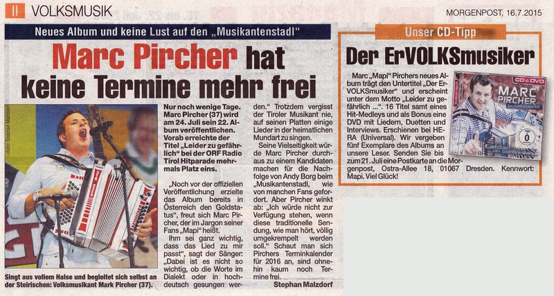 2015 07 16 Bericht Marc Pircher