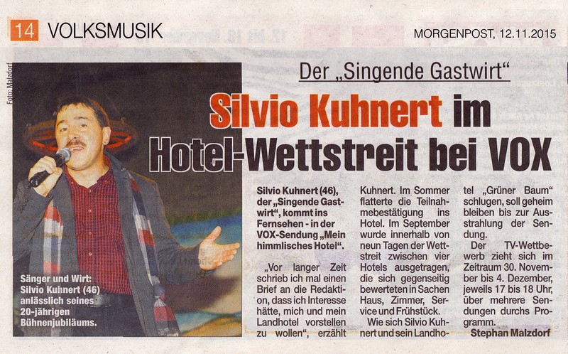 2015 11 12 Bericht Silvio Kuhnert VOX