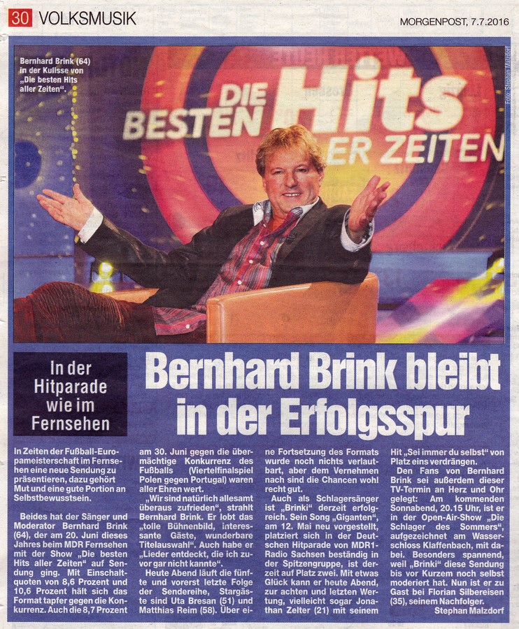 2016 07 07 Bericht Bernhard Brink