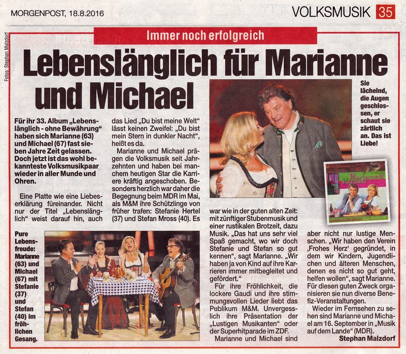 2016 08 18 Bericht Marianne und Michael