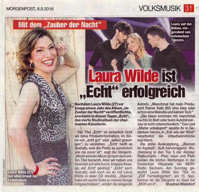 2016 09 08 Bericht Laura Wilde