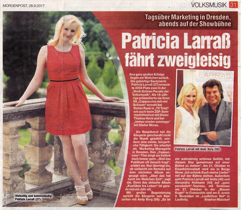 2017 09 28 Bericht Patricia Larrass