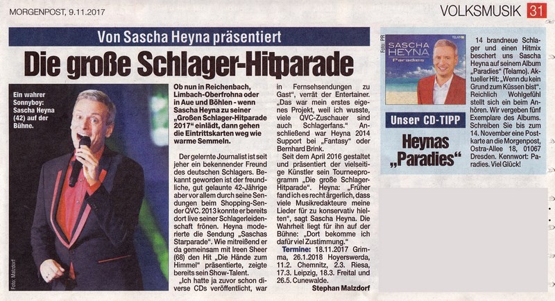 2017 11 09 Bericht Sascha Heyna