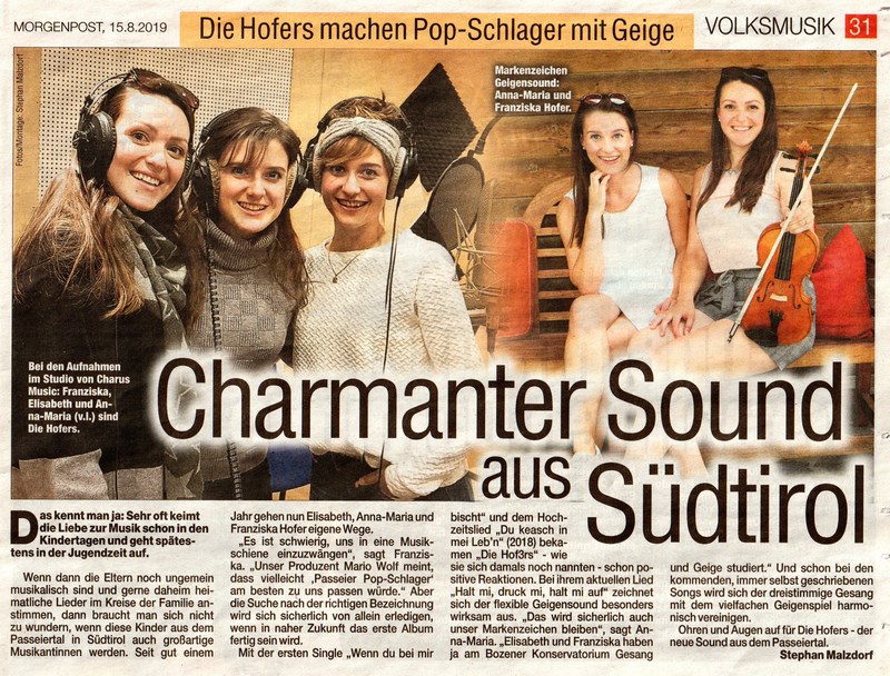 2019 08 15 Bericht Die Hofers