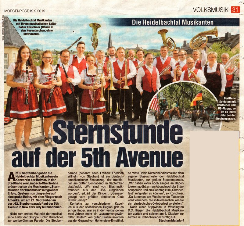 2019 09 19 Bericht Heidelbachtal Musikanten