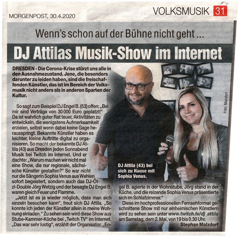 2020 04 30 Bericht DJ Attila