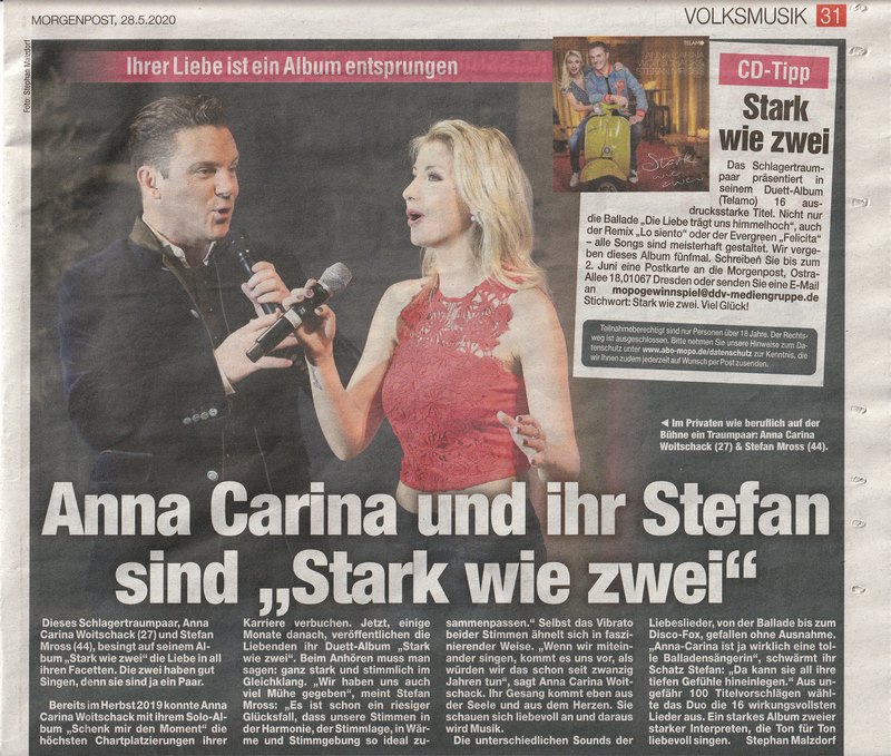 2020 05 28 Bericht Anna Carina und Stefan