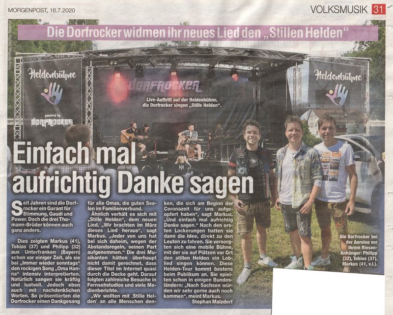 2020 07 16 Bericht Dorfrocker