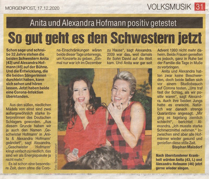 2020 12 17 Anita und Alexandra Hofmann