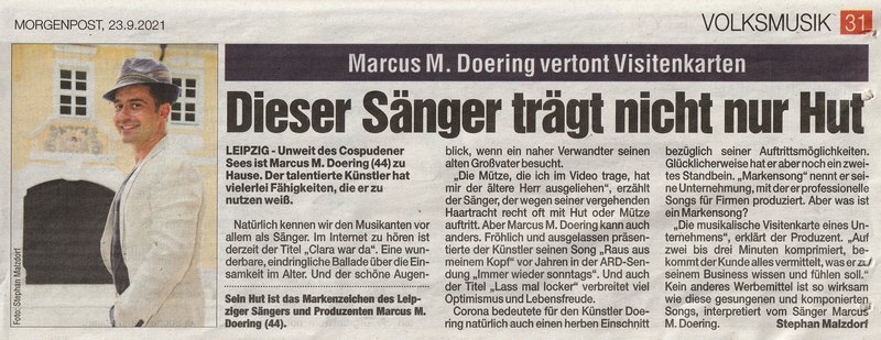 2021 09 23 Marcus M Doering